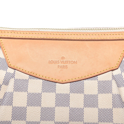 Louis Vuitton Damier Azur Siracusa MM 7 of 16