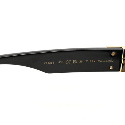 Louis Vuitton Acetate 1.1 Millionaires Sunglasses Z1165E Black 5 of 8