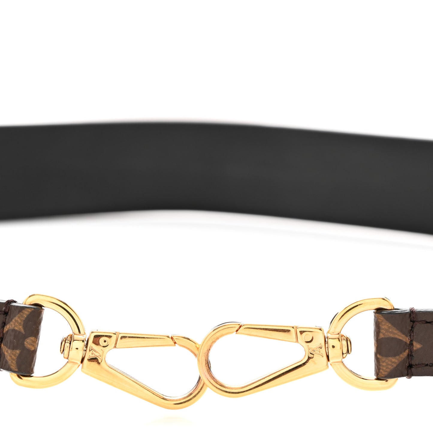 Monogram Bandouliere Shoulder Strap Black