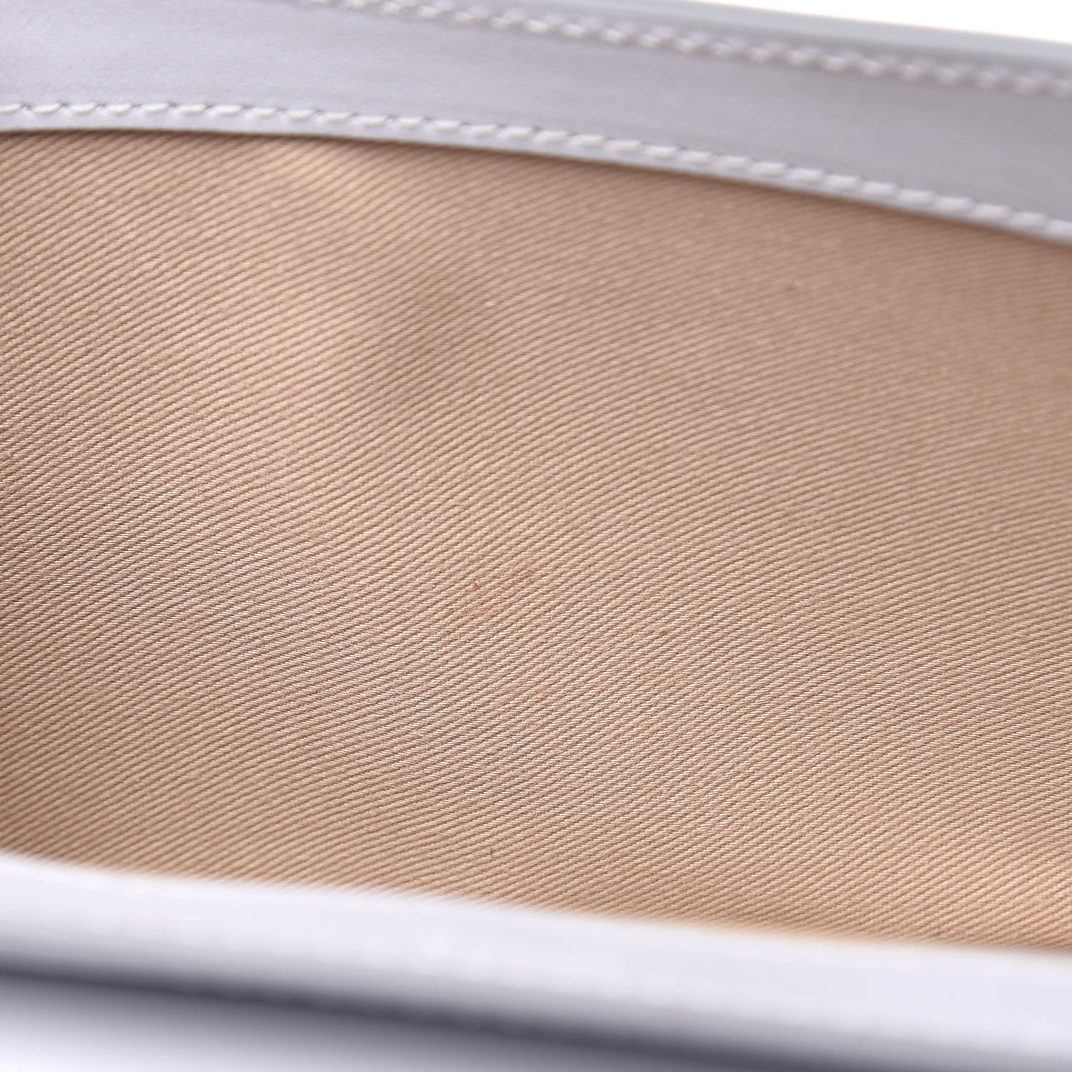 Chloe Calfskin Suede C Clutch With Chain Light Cloud 11 of 11