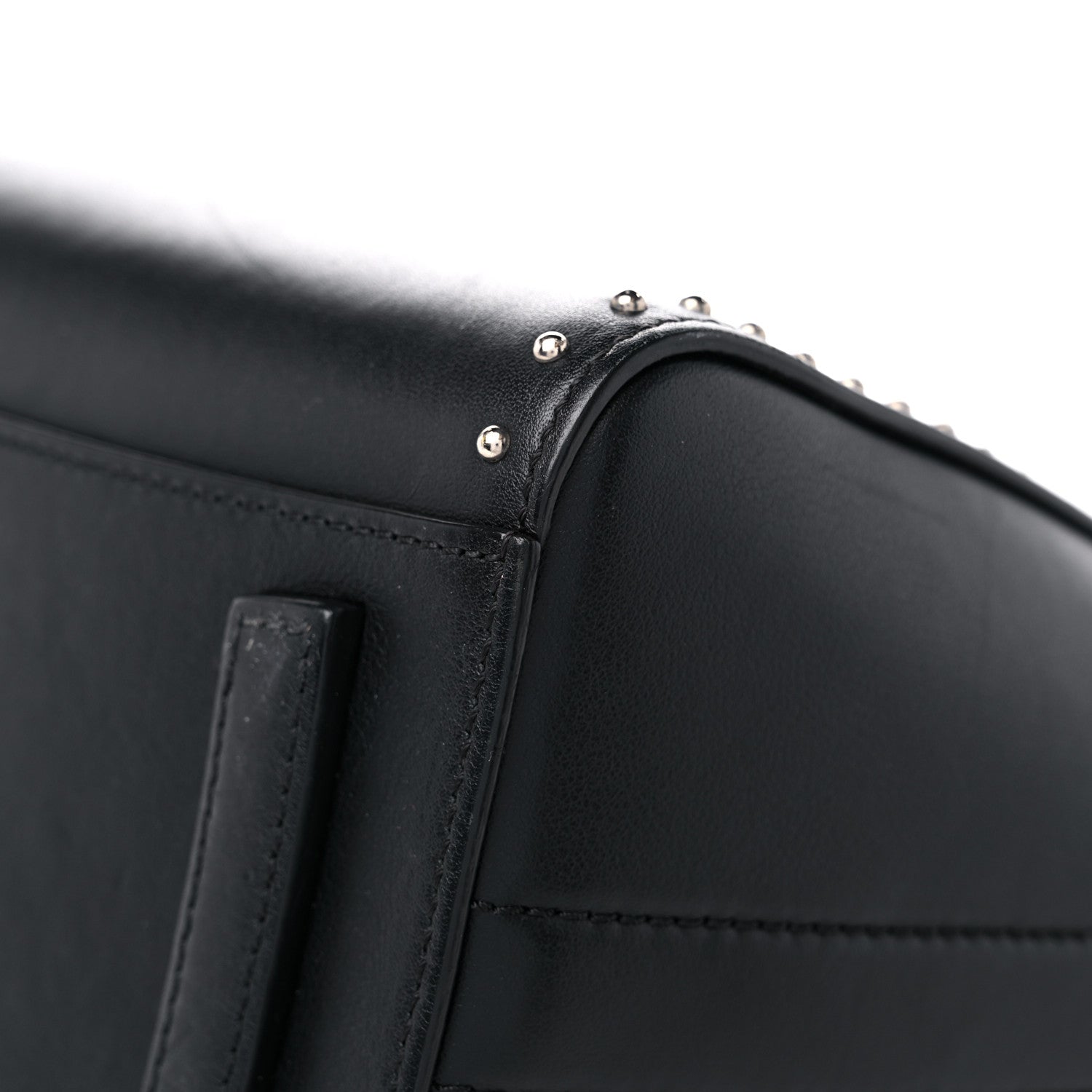 Givenchy Smooth Calfskin Small Studded Antigona Black 10 of 14