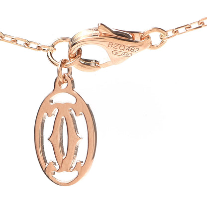 Cartier 18K Pink Gold 8 Diamond D'Amour Station Necklace 5 of 5