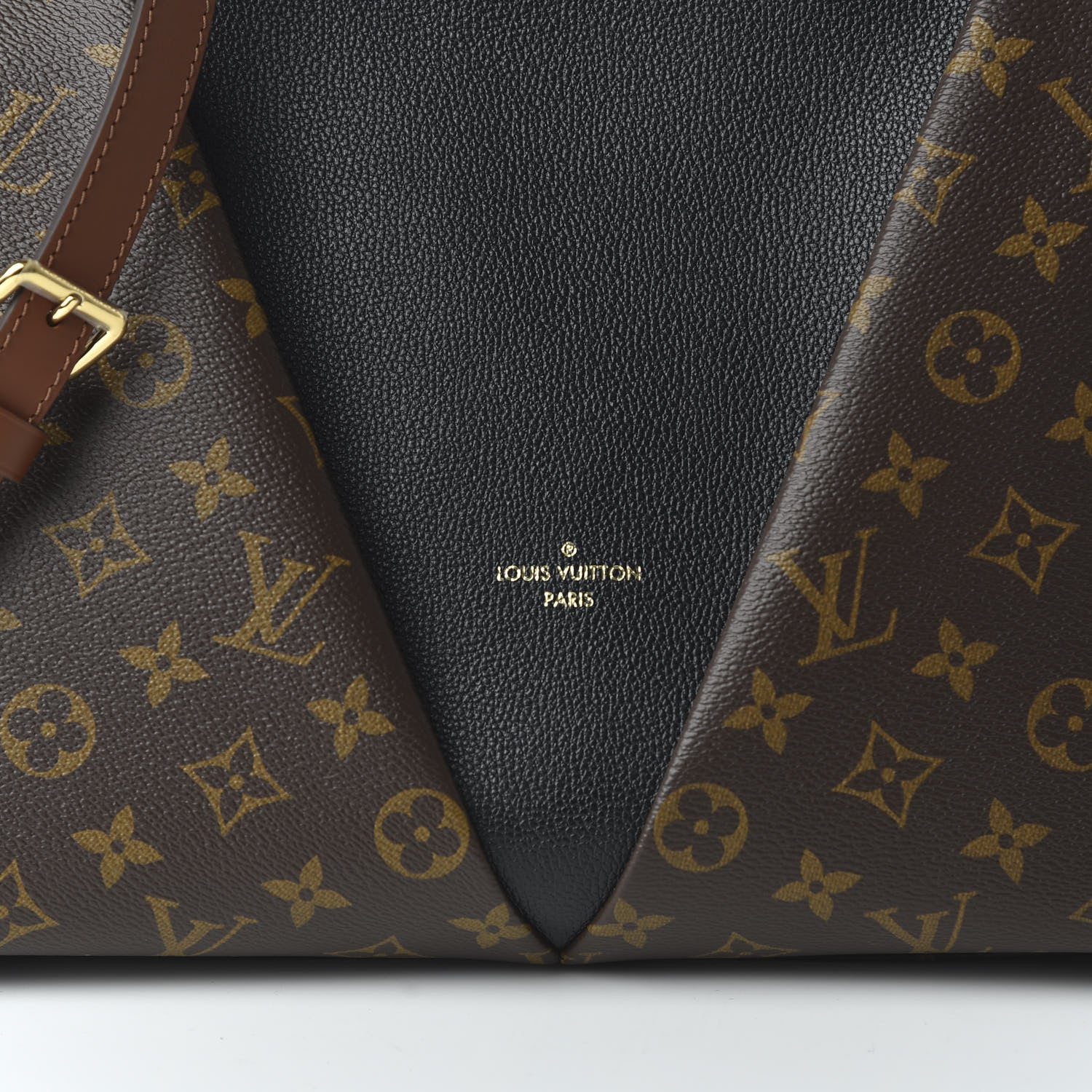 Louis Vuitton Monogram V Tote MM Black 10 of 10