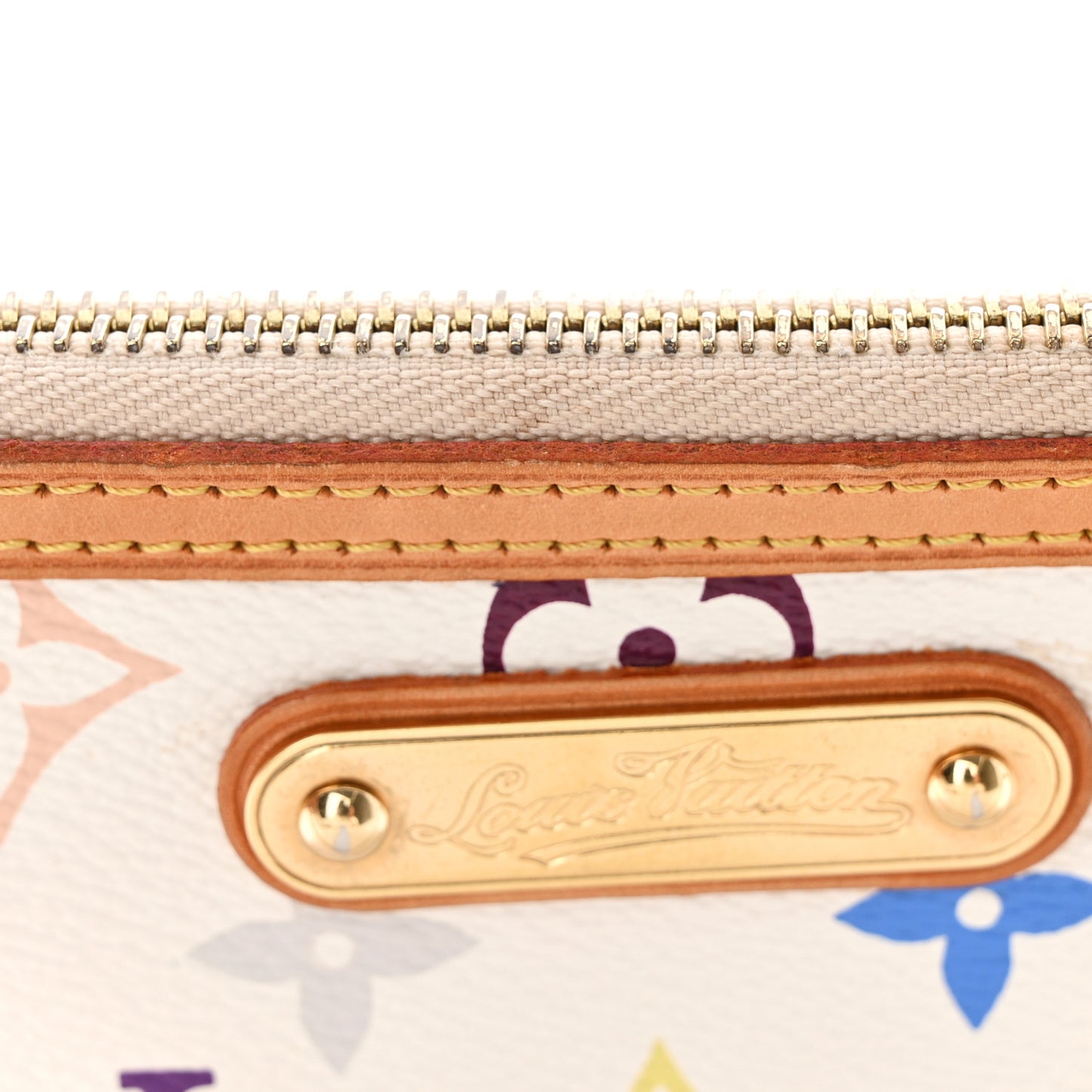 Monogram Multicolor Pochette Milla MM White