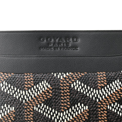 Goyard Goyardine Saint Sulpice Card Holder Black 6 of 7