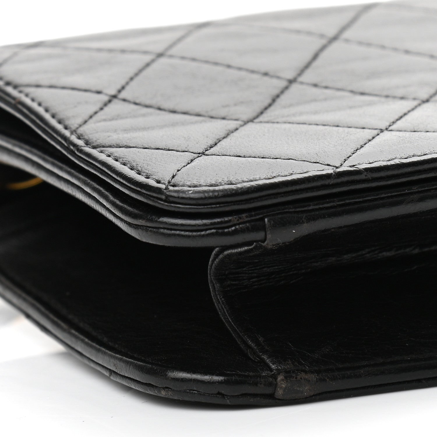 Chanel Lambskin Quilted Small Single Flap Black 8 of 10