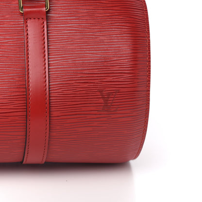 Louis Vuitton Epi Soufflot Castillan Red 6 of 8