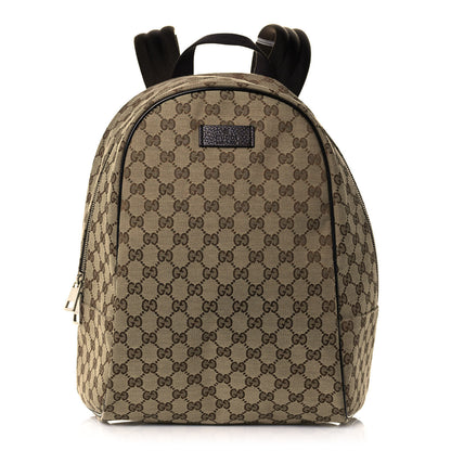 Gucci Monogram Travel Backpack Dark Brown 1 of 12