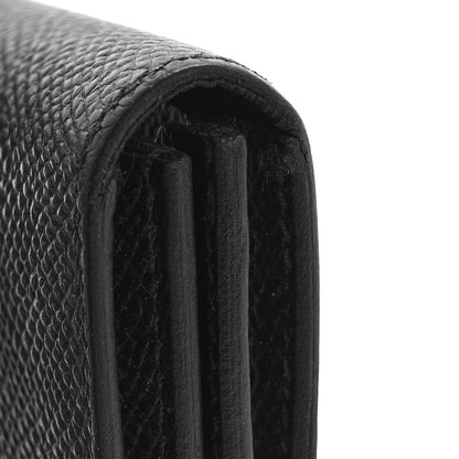 Hermes Epsom Monochrome Bearn Card Holder Wallet Black 10 of 11