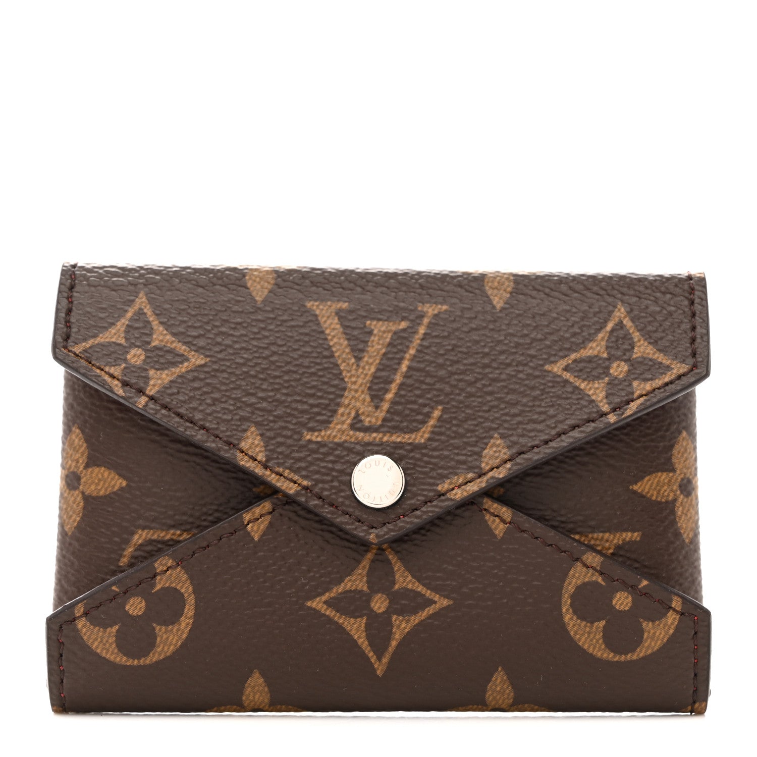 Louis Vuitton Monogram LV Colormania Kirigami Card Holder Sari Red 1 of 10