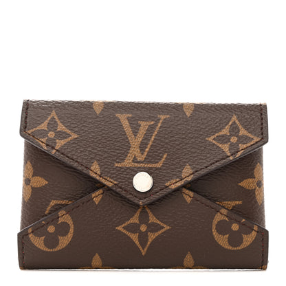 Louis Vuitton Monogram LV Colormania Kirigami Card Holder Sari Red 1 of 10