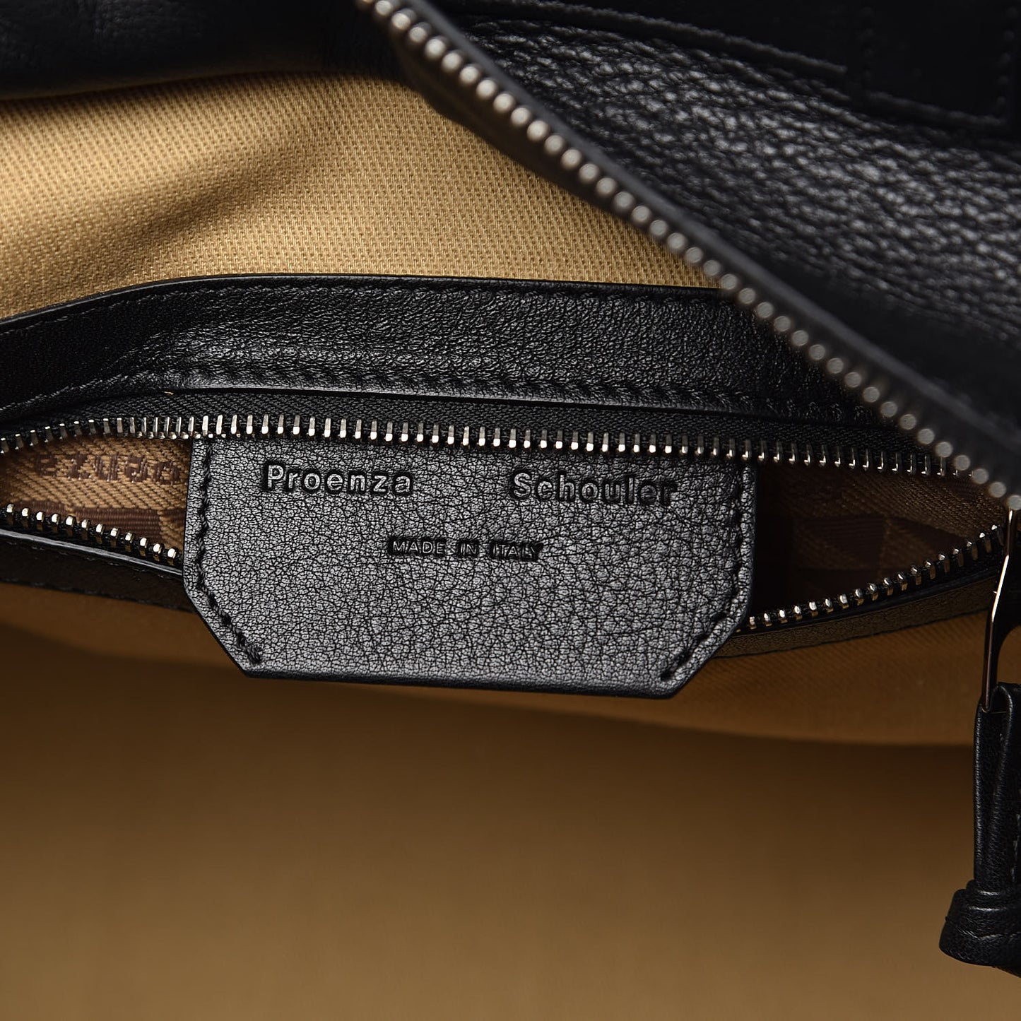 Calfskin Small PS11 Tote Black