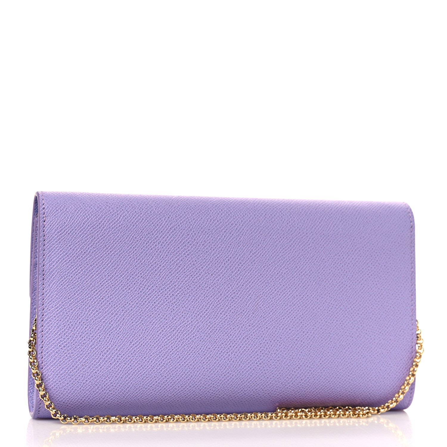 Salvatore Ferragamo Hammered Calfskin Mini Gancini Icona Bag Violet 2 of 7