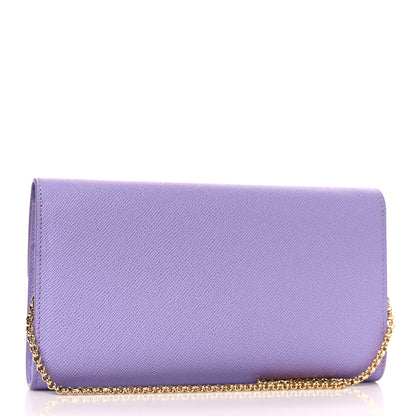 Salvatore Ferragamo Hammered Calfskin Mini Gancini Icona Bag Violet 2 of 7