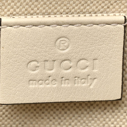 Gucci Calfskin Bamboo Web Medium Dionysus Top Handle Bag White Blue Hibiscus Red 8 of 18