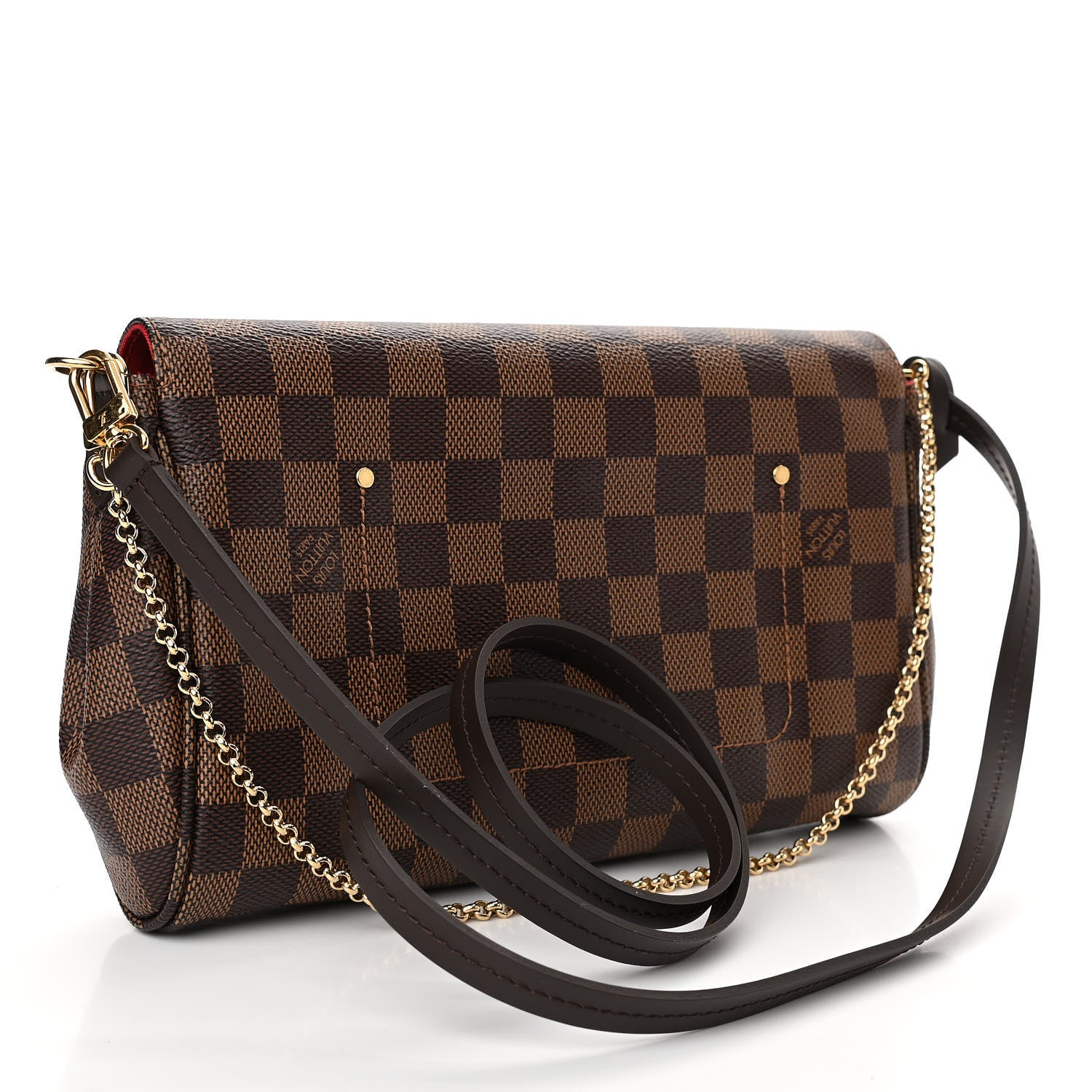 Louis Vuitton Damier Ebene Favorite MM 3 of 10