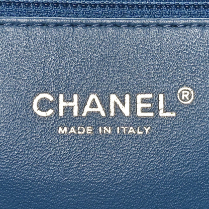 Chanel Caviar Quilted Business Affinity Backpack Blue 6 of 10