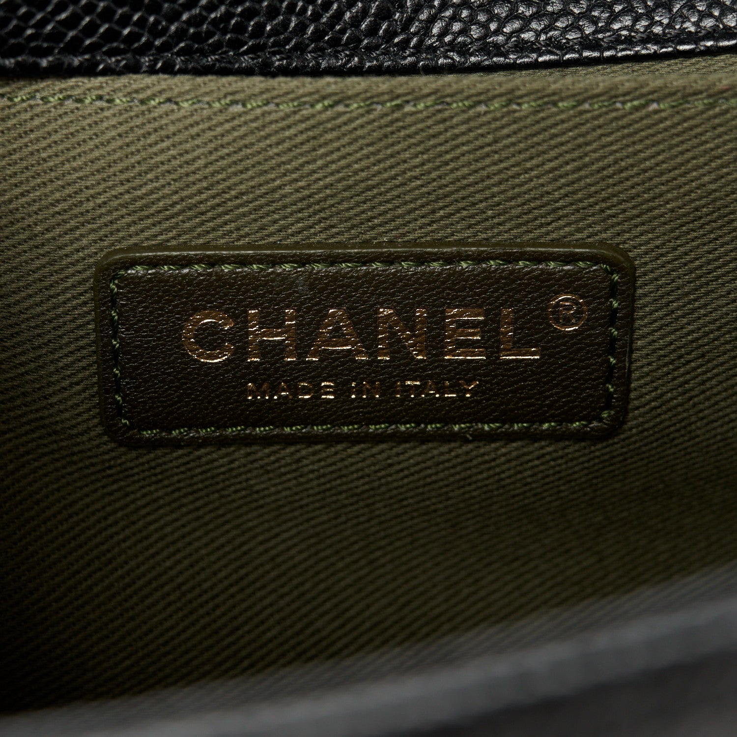 Chanel Caviar Quilted Medium Boy Flap Black 5 of 9