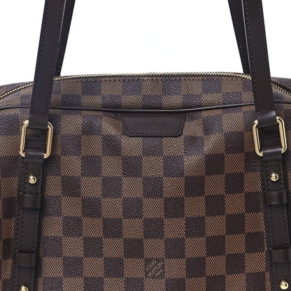 Louis Vuitton Damier Ebene Rivington GM 7 of 10