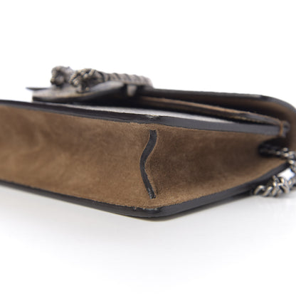 Gucci GG Supreme Monogram Super Mini Dionysus Shoulder Bag Taupe 7 of 9