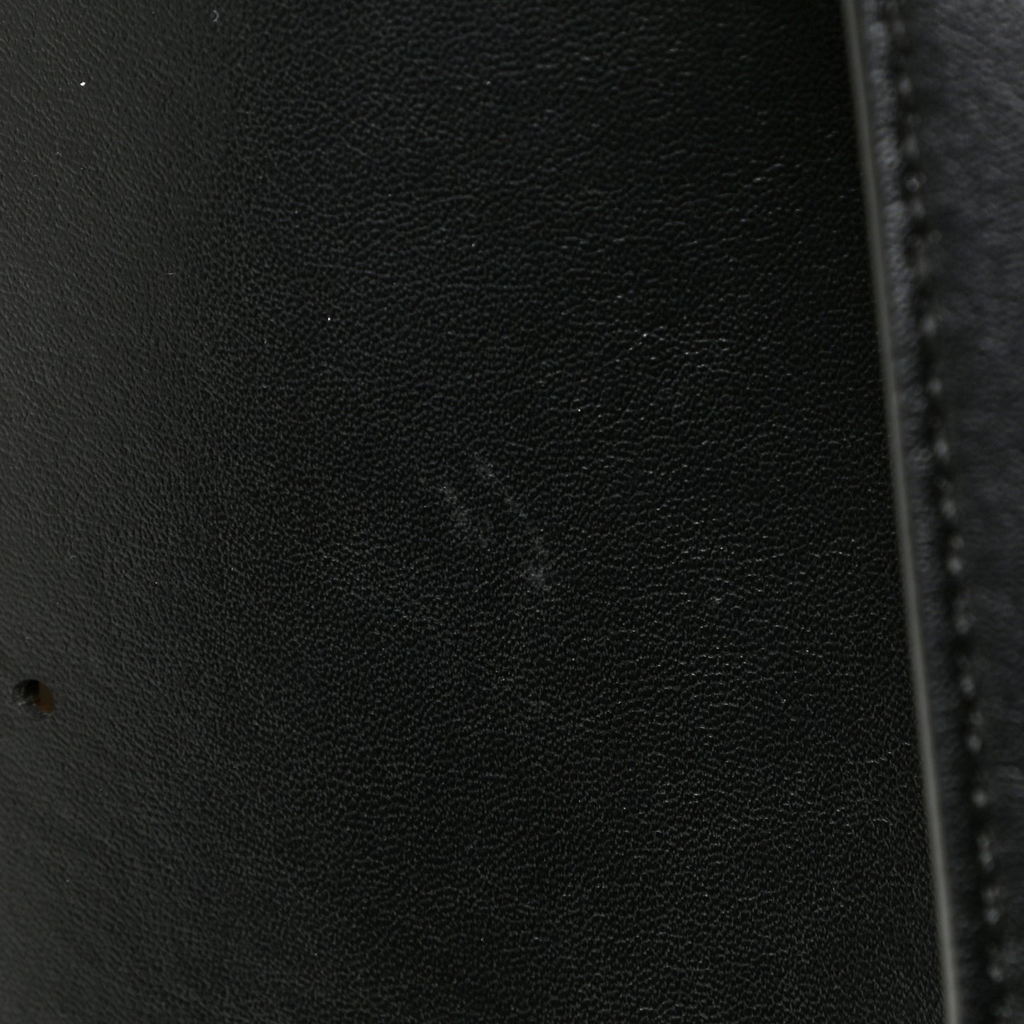 Eco Alter Nappa East West Perforated Tote Black