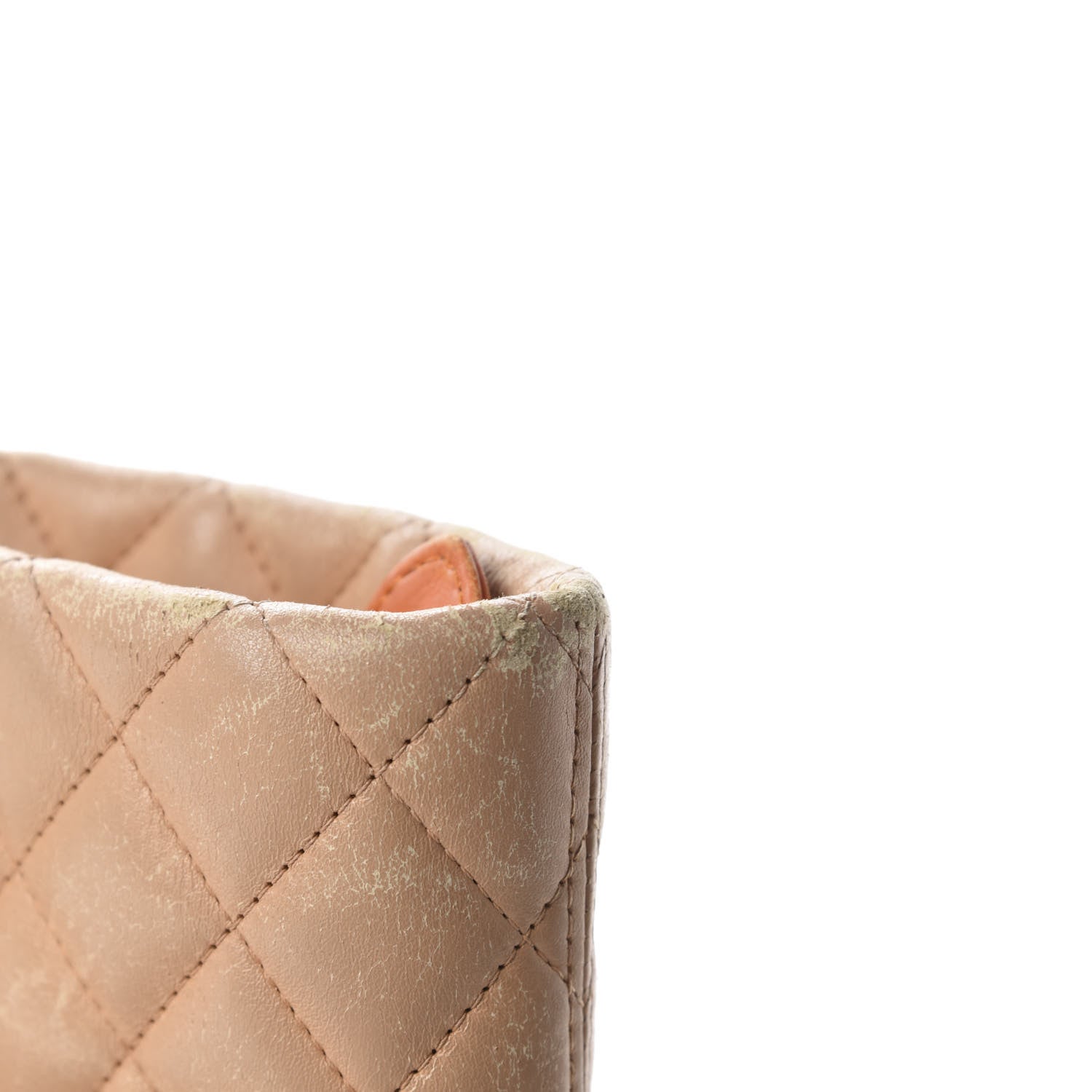 Chanel Calfskin Quilted Large Cambon Tote Beige 12 of 28