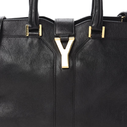 Saint Laurent Sheepskin Small Cabas ChYc Black 9 of 11