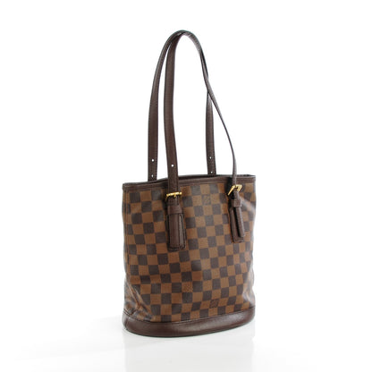 Louis Vuitton Damier Ebene Marais Bucket 23 3 of 6