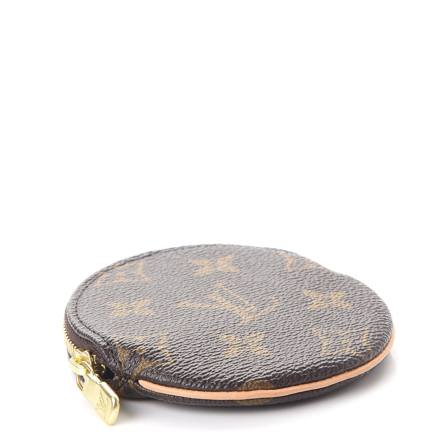 Monogram Round Coin Purse