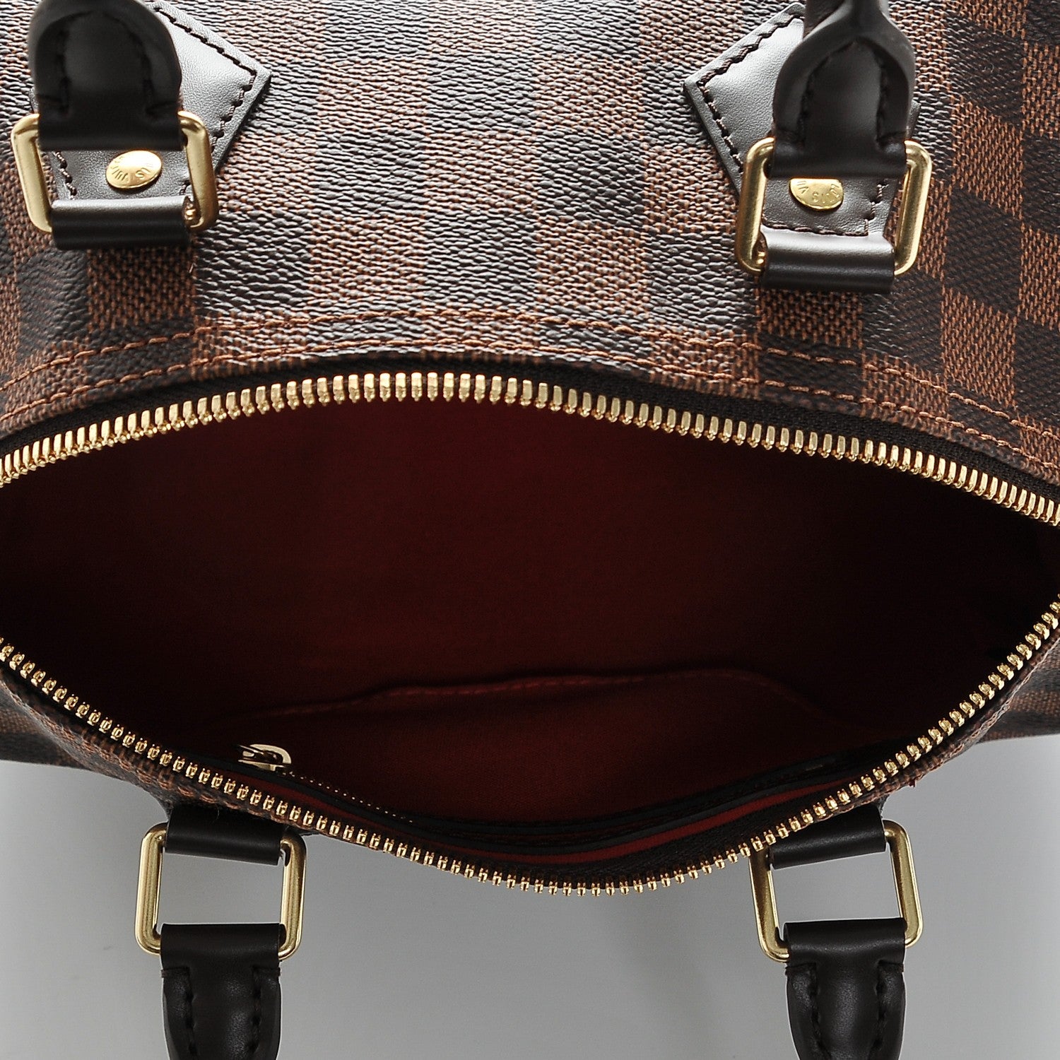 Louis Vuitton Damier Ebene Speedy Bandouliere 25 6 of 6