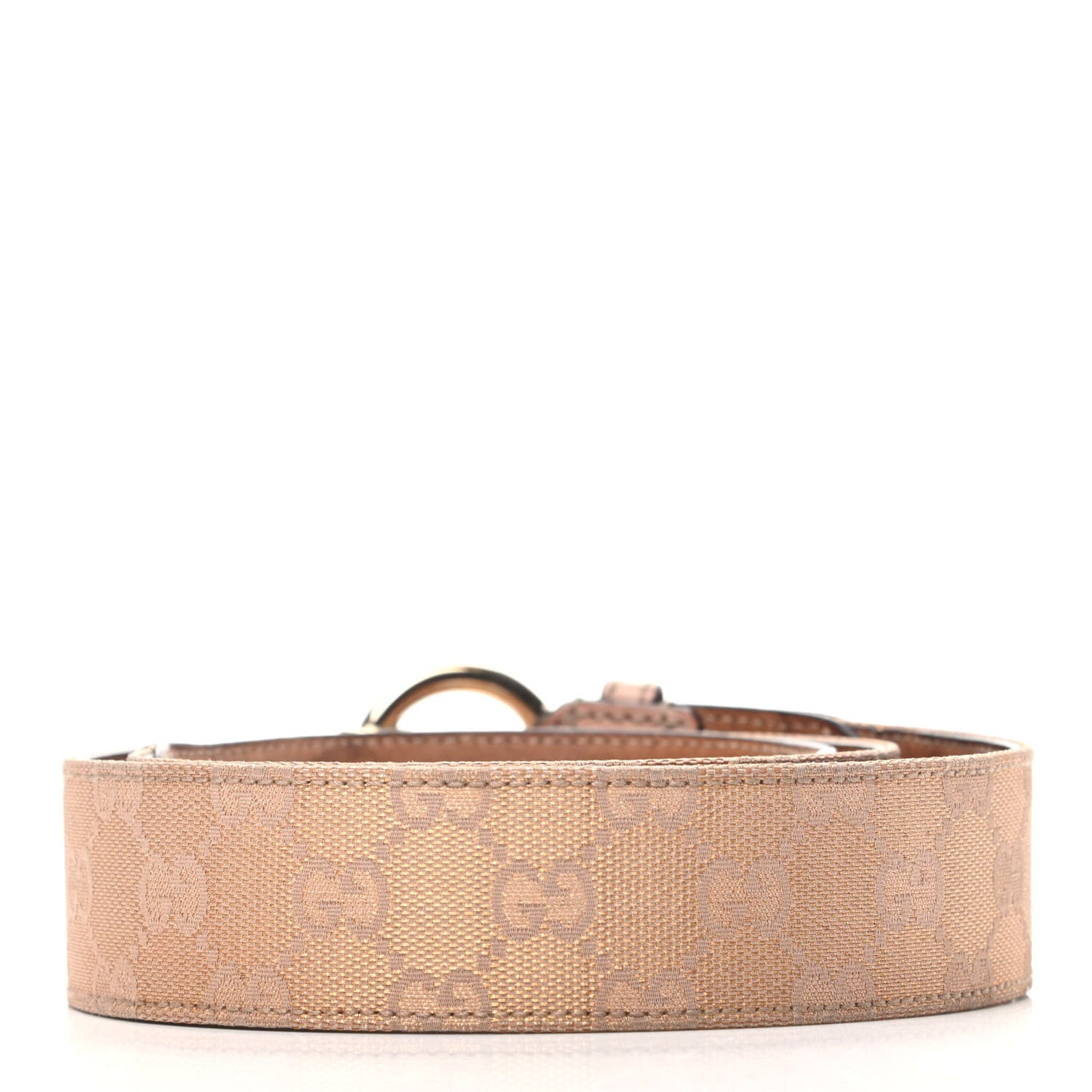 Monogram Horsebit Buckle Belt 85 34 Pink