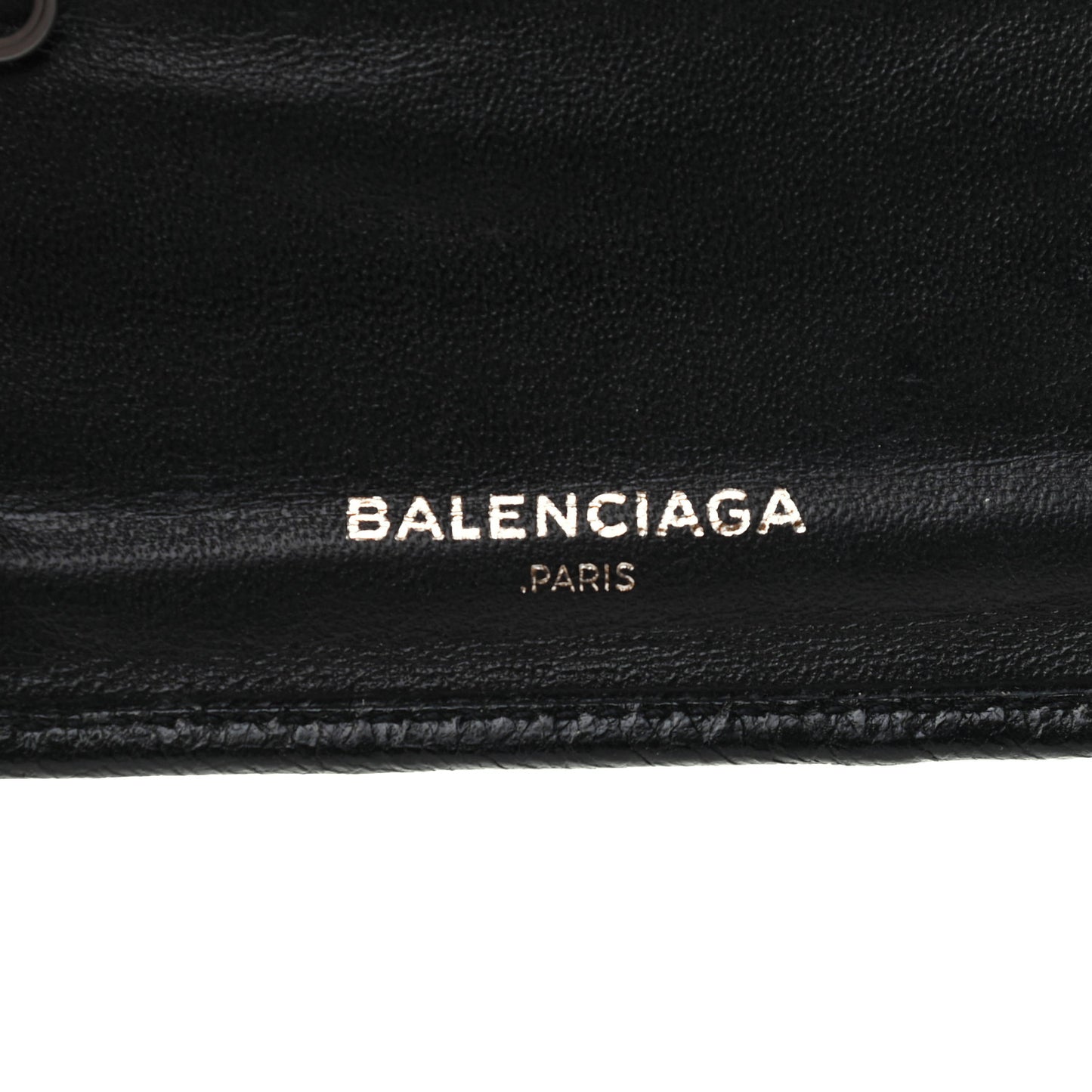 Agneau Compact Wallet Rouge Vif Black