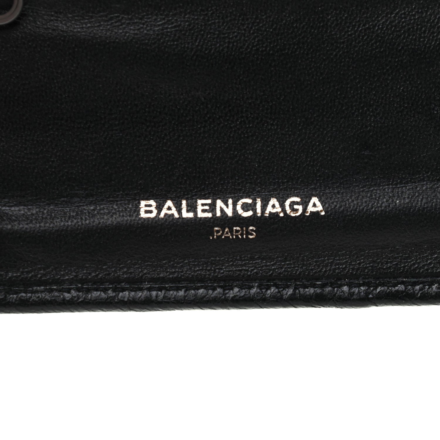 Balenciaga Agneau Compact Wallet Rouge Vif Black 6 of 10