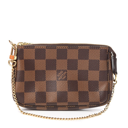 Louis Vuitton Damier Ebene Mini Pochette Accessories 1 of 7