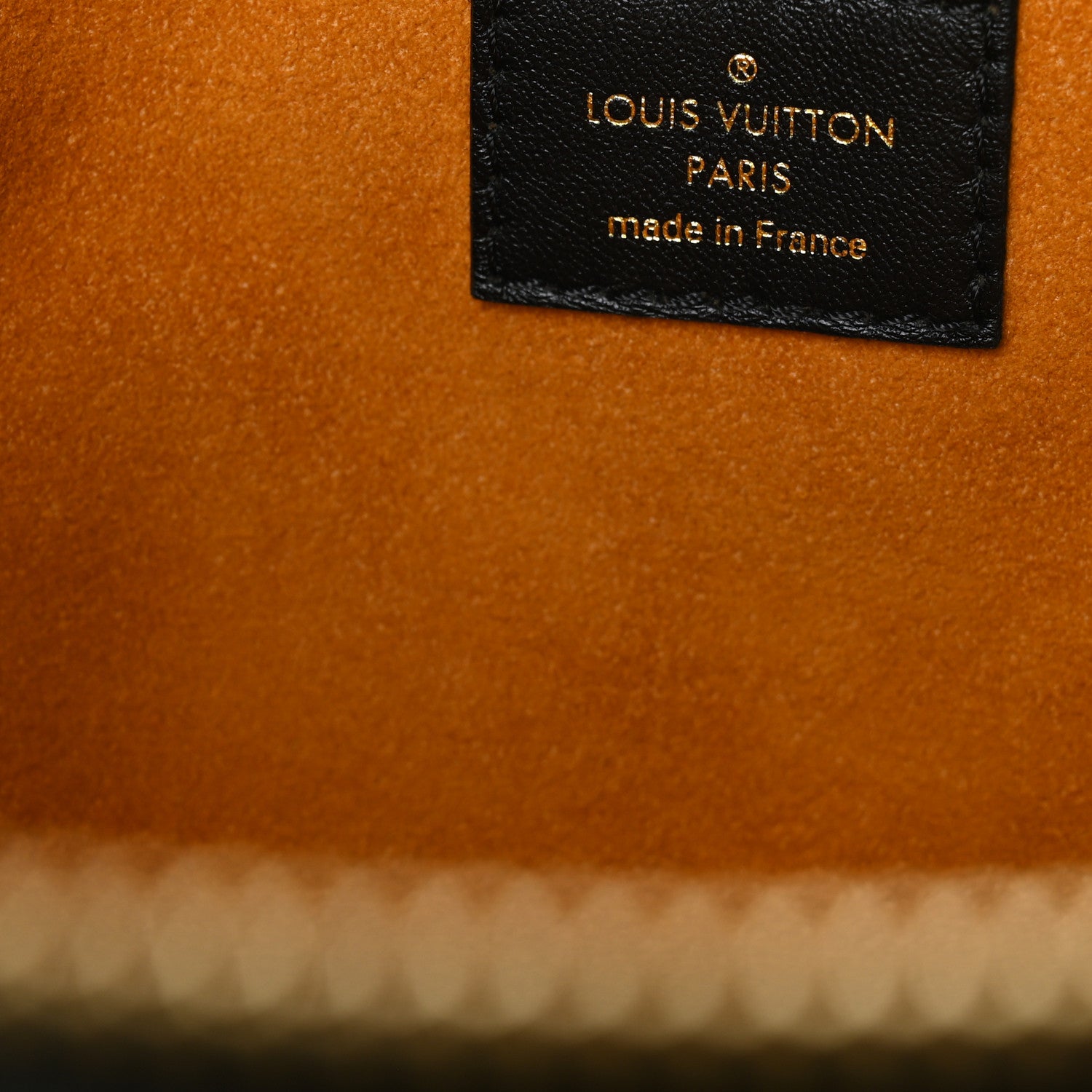 Louis Vuitton Lambskin Embossed Monogram Coussin MM Black 8 of 11
