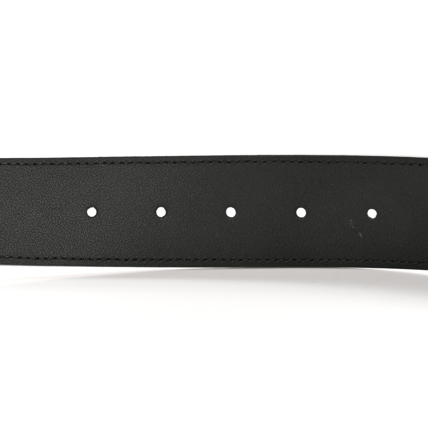 Plutone Calfskin Double G 40mm Belt 75 30 Black