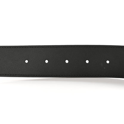 Gucci Plutone Calfskin Double G 40mm Belt 75 30 Black 3 of 10