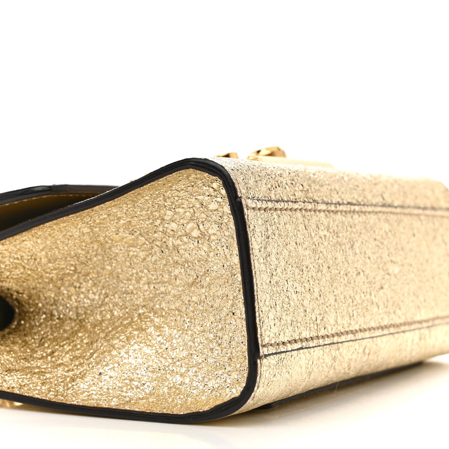 Galassia Small Padlock Shoulder Bag Platino