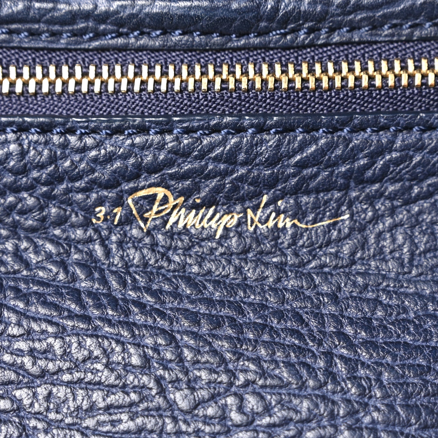 3.1 Phillip Lim Textured Calfskin Mini Pashli Satchel Ink 6 of 10