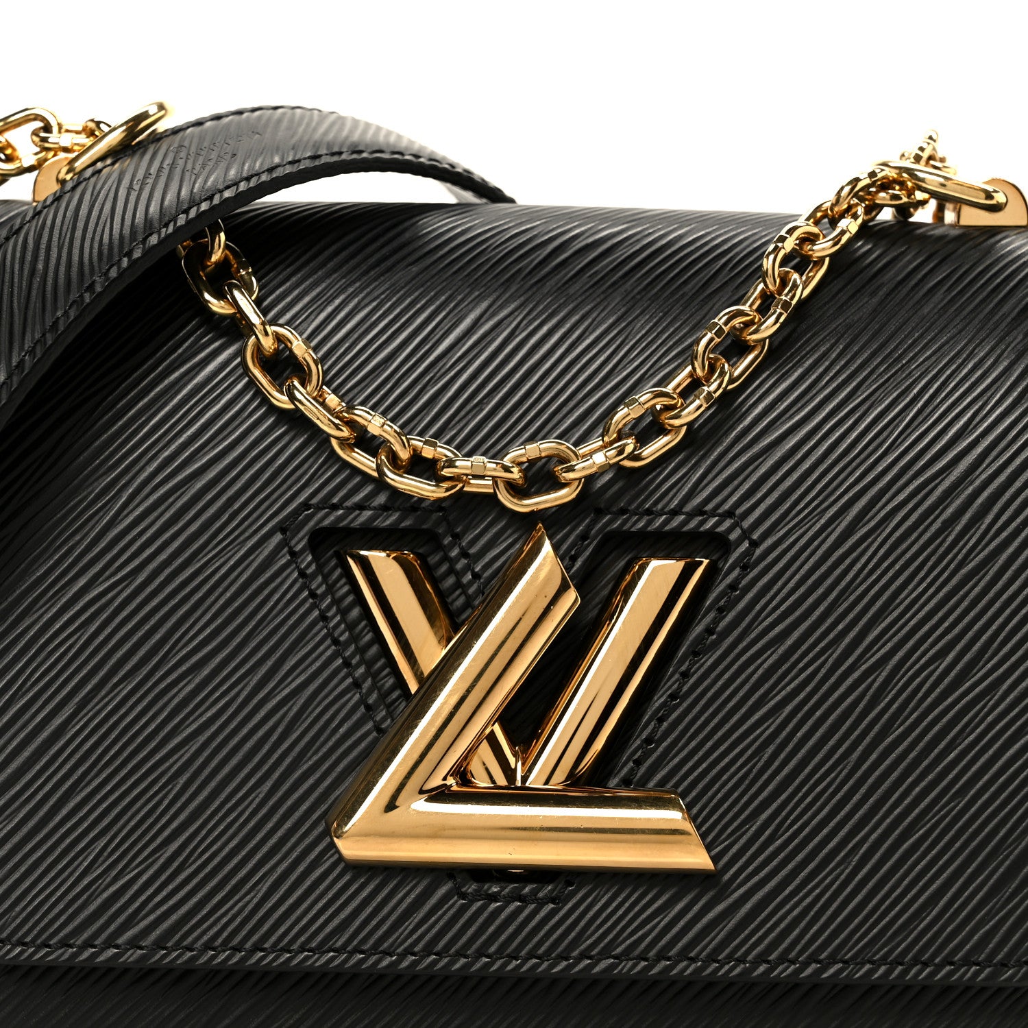 Louis Vuitton Epi Twist Shoulder Bag PM Black 8 of 10