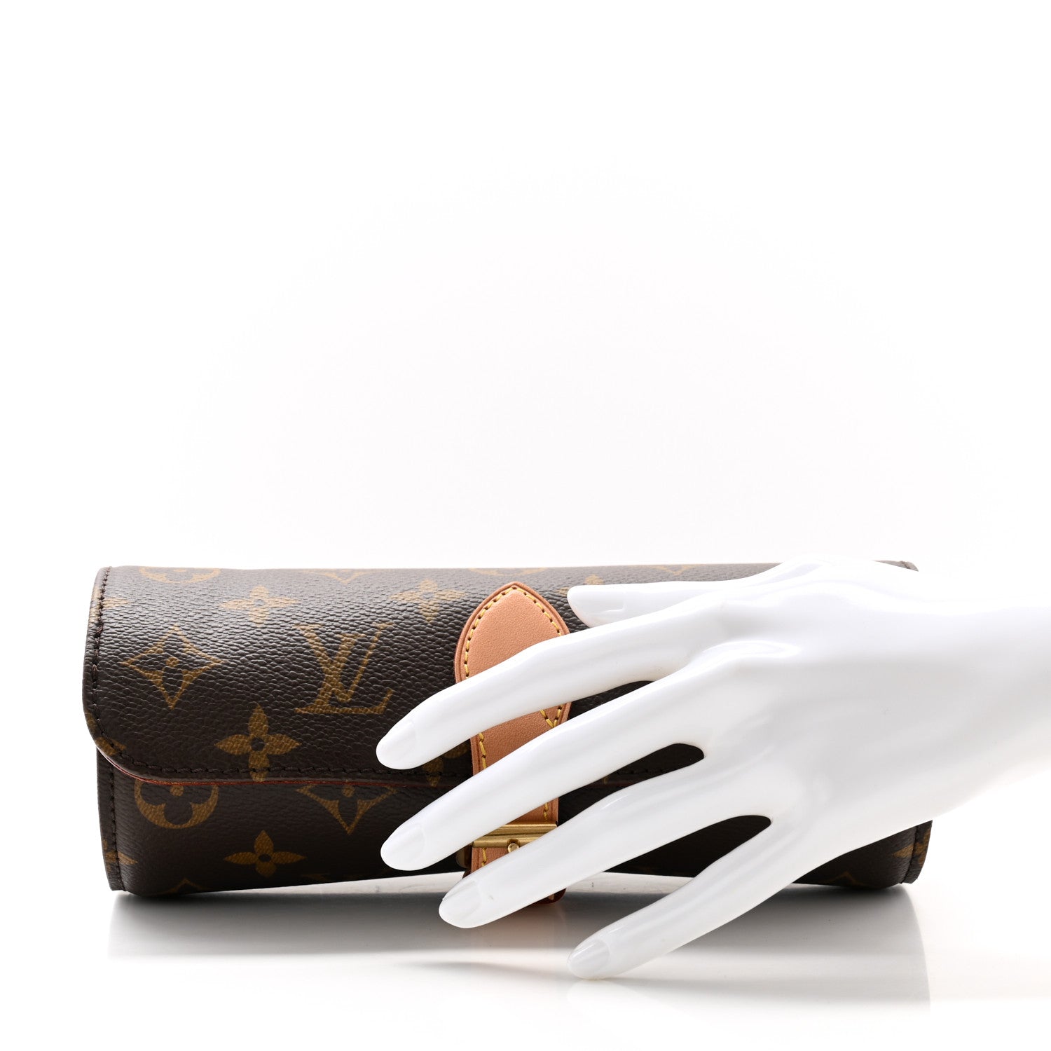 Louis Vuitton Monogram 3 Watch Travel Case 2 of 9