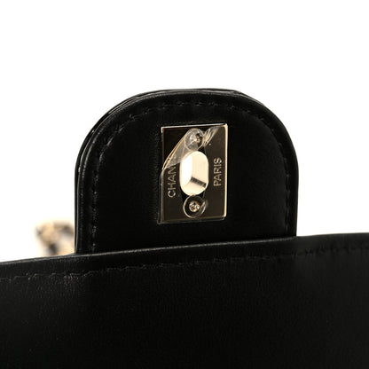 Chanel Patent Calfskin Quilted Mini Flap Black 7 of 12