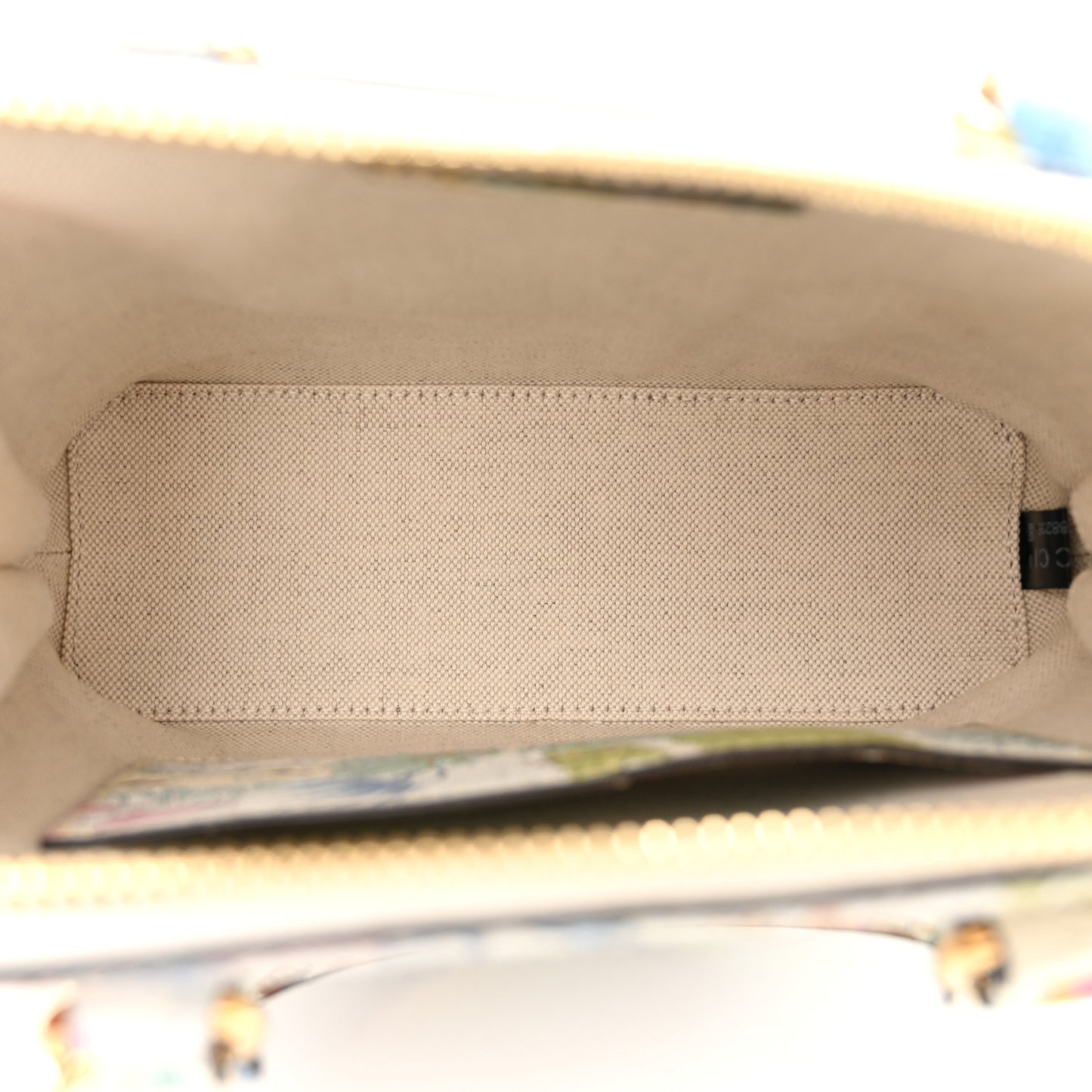 New Shangai Calfskin Tiger Savanah Web Mini Horsebit 1955 Top Handle Bag Chalky White Multicolor