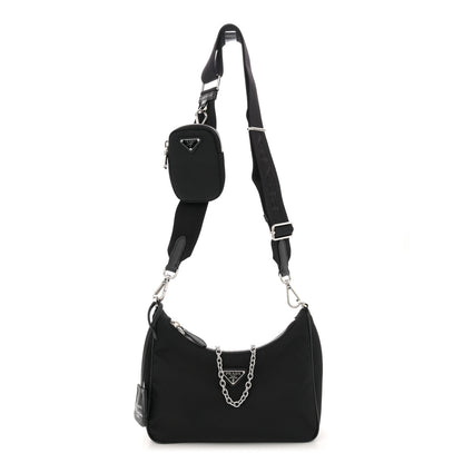 Prada Nylon Re-Edition 2005 Shoulder Bag Black 1 of 11