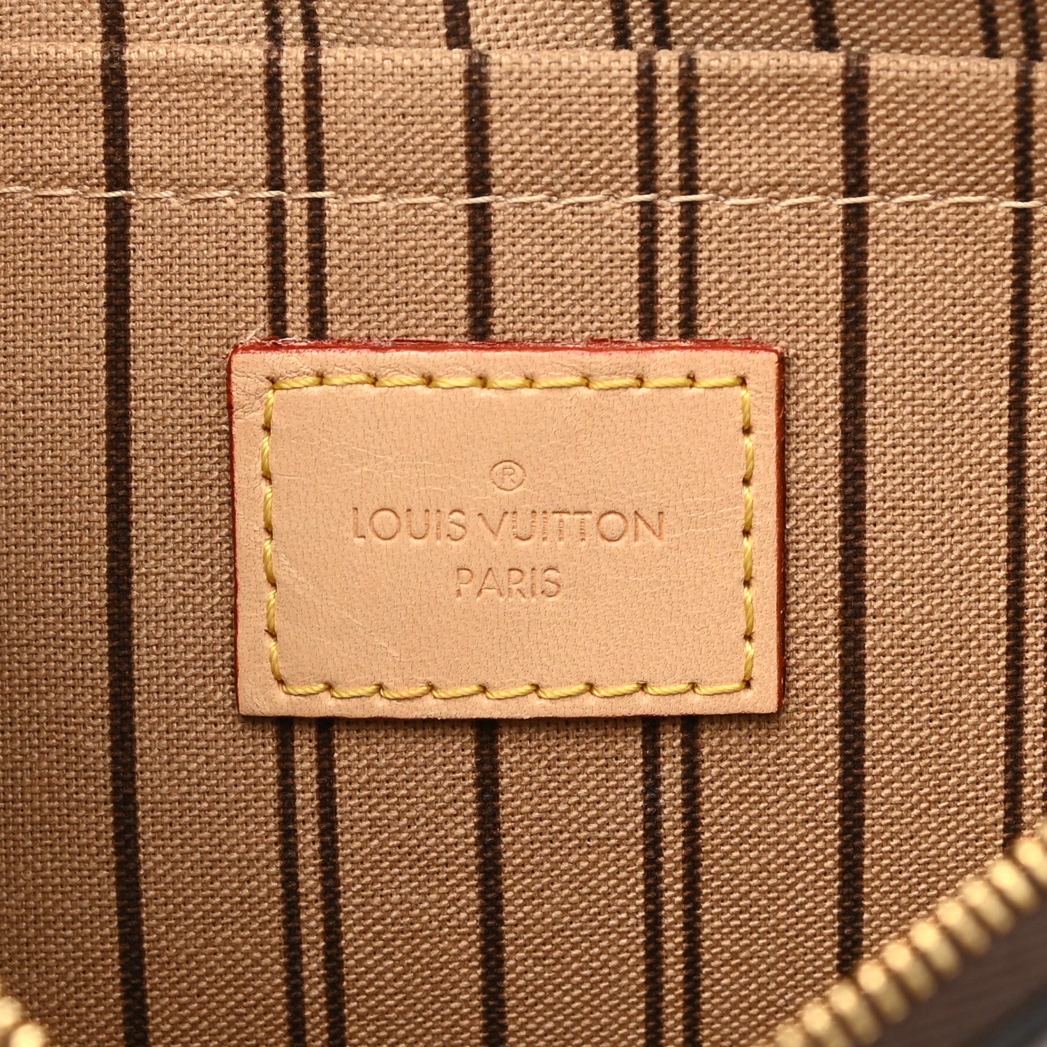 Louis Vuitton Monogram Neverfull MM GM Pochette 6 of 7