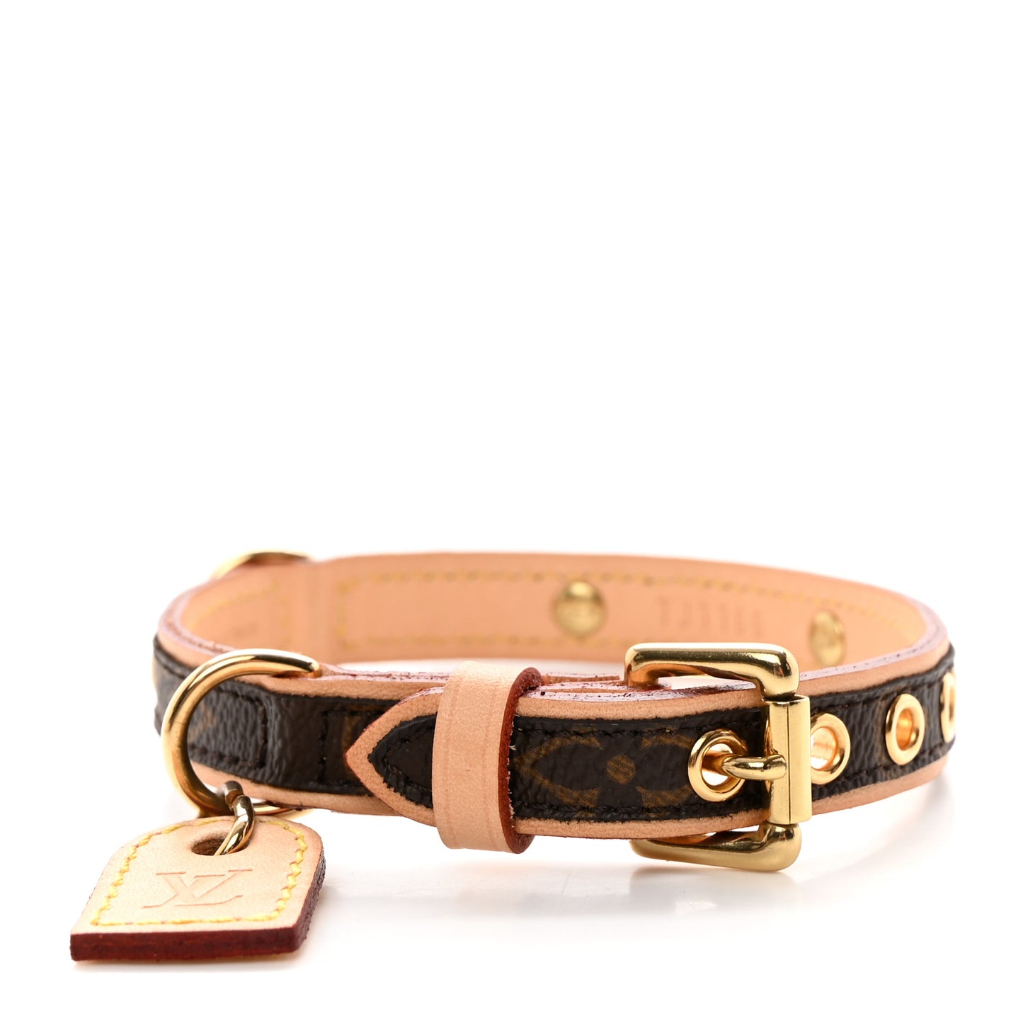 Monogram Baxter Dog Collar PM