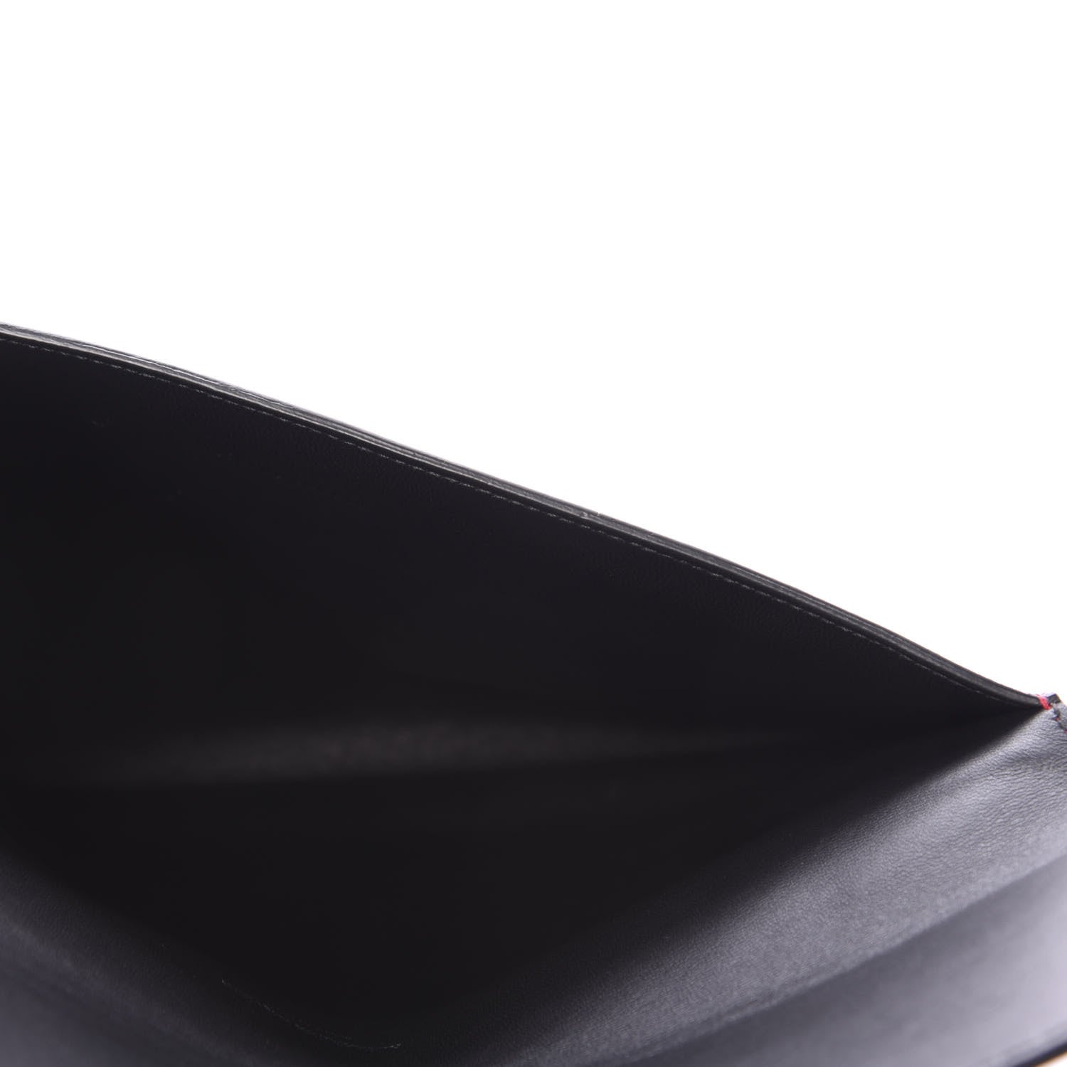 Alexander McQueen Calfskin Skull Envelope Clutch Fuchsia 5 of 9