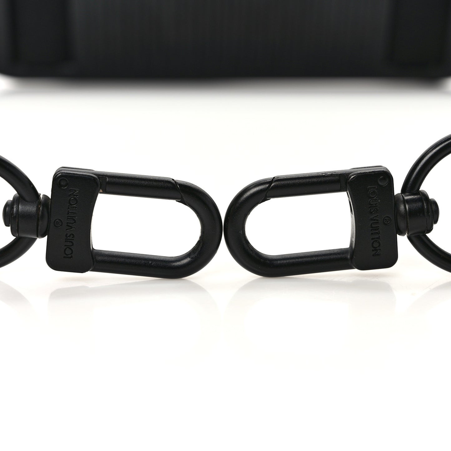 Jacquard Canvas Keepall Bandouliere Adjustable Shoulder Strap Black