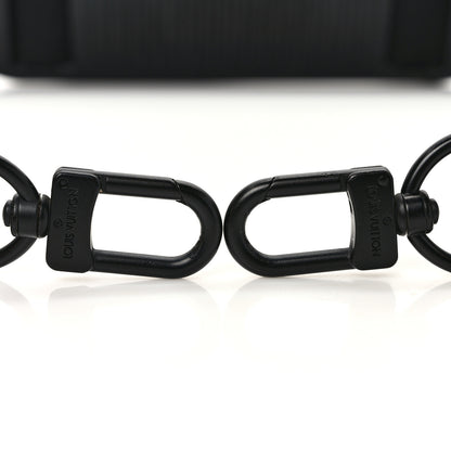 Louis Vuitton Jacquard Canvas Keepall Bandouliere Adjustable Shoulder Strap Black 3 of 4