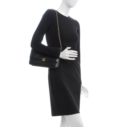 Chanel Lambskin Small Single Flap Black 2 of 16
